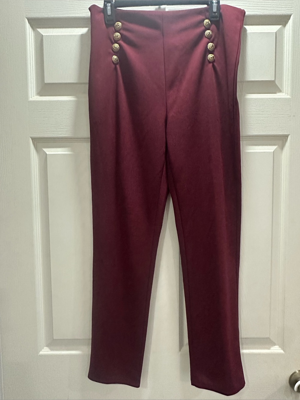 SHEIN Burgundy Pants